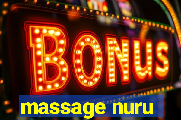 massage nuru